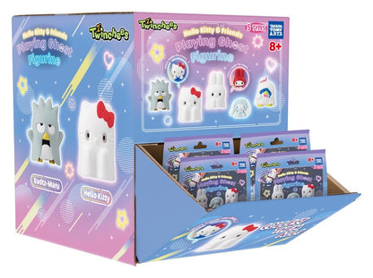 Sanrio Twinchees Mini Figures Hello Kitty & Friends Playing Ghost 5 cm Blind Pack Display Box Qty 24