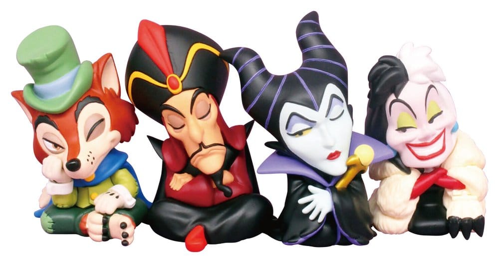 Disney Villains Twinchees Mini Figures Lil' Sleepers 5 cm Blind Pack Display Box Qty 24