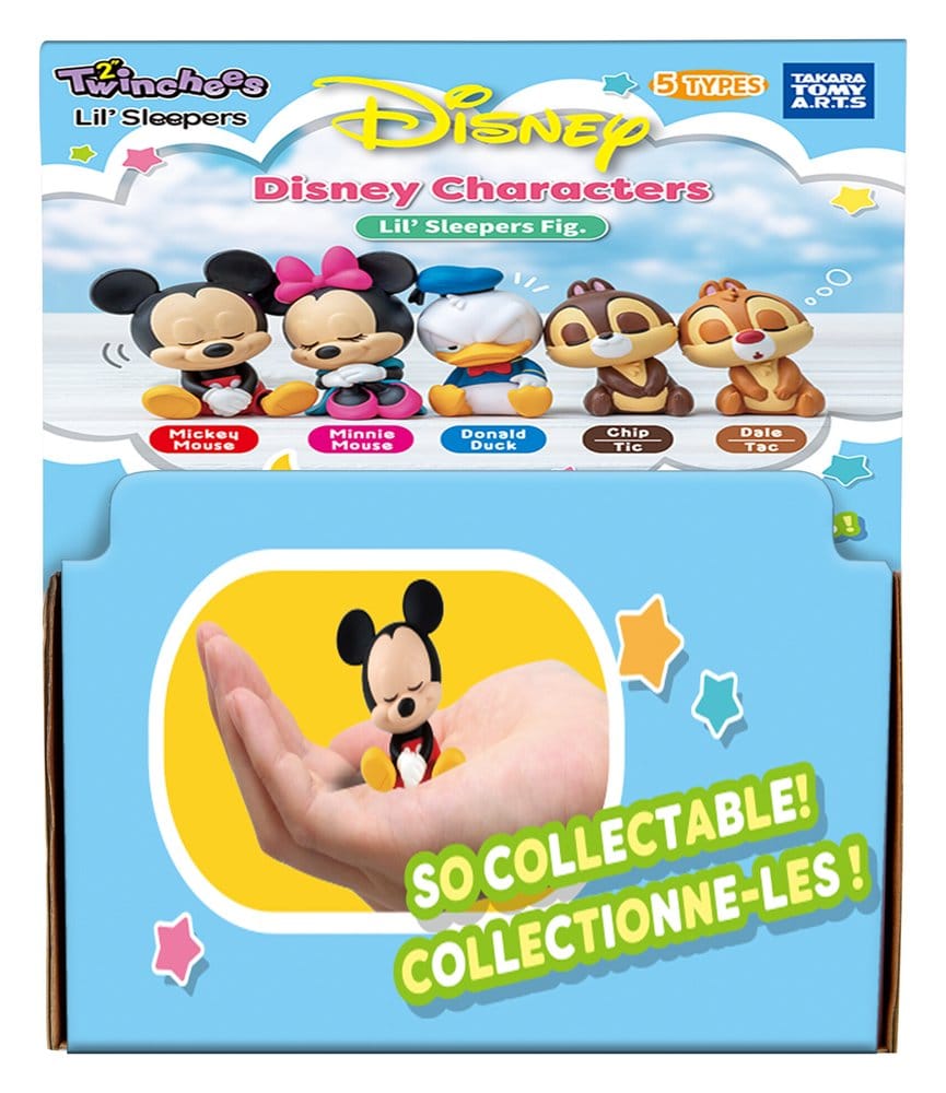 Disney Twinchees Mini Figures Lil' Sleepers 5 cm Blind Pack Display Box Qty 24