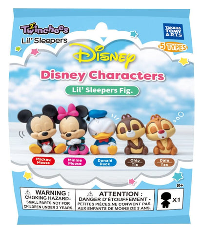 Disney Twinchees Mini Figures Lil' Sleepers 5 cm Blind Pack Display Box Qty 24
