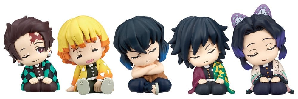 Demon Slayer: Kimetsu no Yaiba Twinchees Mini Figures Lil' Sleepers Wave 3 5 cm Blind Pack Display Box Qty 24