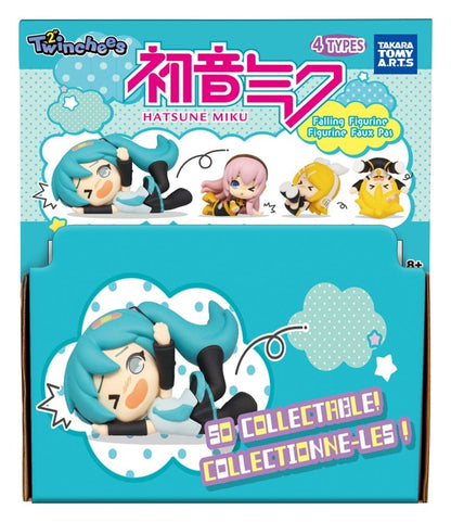 Hatsune Miku Twinchees Mini Figures Falling Figures 5 cm Blind Pack Display Box Qty 24