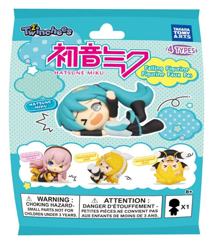 Hatsune Miku Twinchees Mini Figures Falling Figures 5 cm Blind Pack Display Box Qty 24