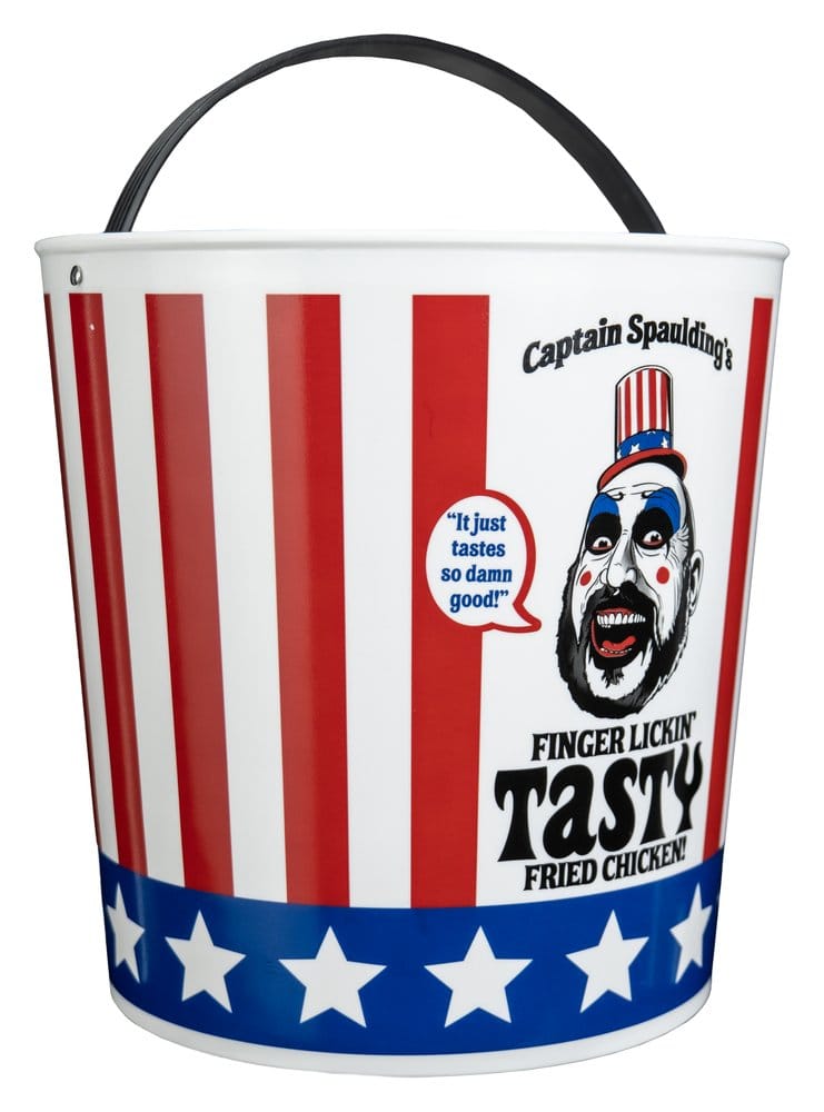 House of 1000 Corpses Crusaders Candy Pail Chicken Bucket - Trick Or Treat Studios Gadgets