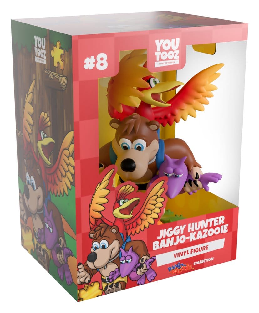 Banjo-Kazooie Vinyl Figure Jiggy Hunter Banjo & Kazooie 13 cm