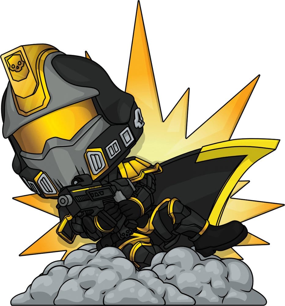 Helldivers 2 Vinyl Figure Hero of the Federation