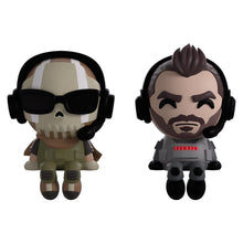 Call of Duty Vinyl Figures Ghost & Soap Monitor Buddiez 7 cm - Youtooz Statues