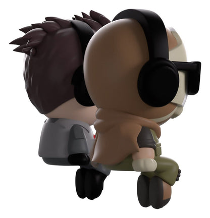 Call of Duty Vinyl Figures Ghost & Soap Monitor Buddiez 7 cm - Youtooz Statues