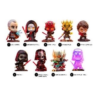Star Wars Cosbi Mini Figures Dark Side 8 cm Blind Box Display 8 - Hot Toys Blind Boxes
