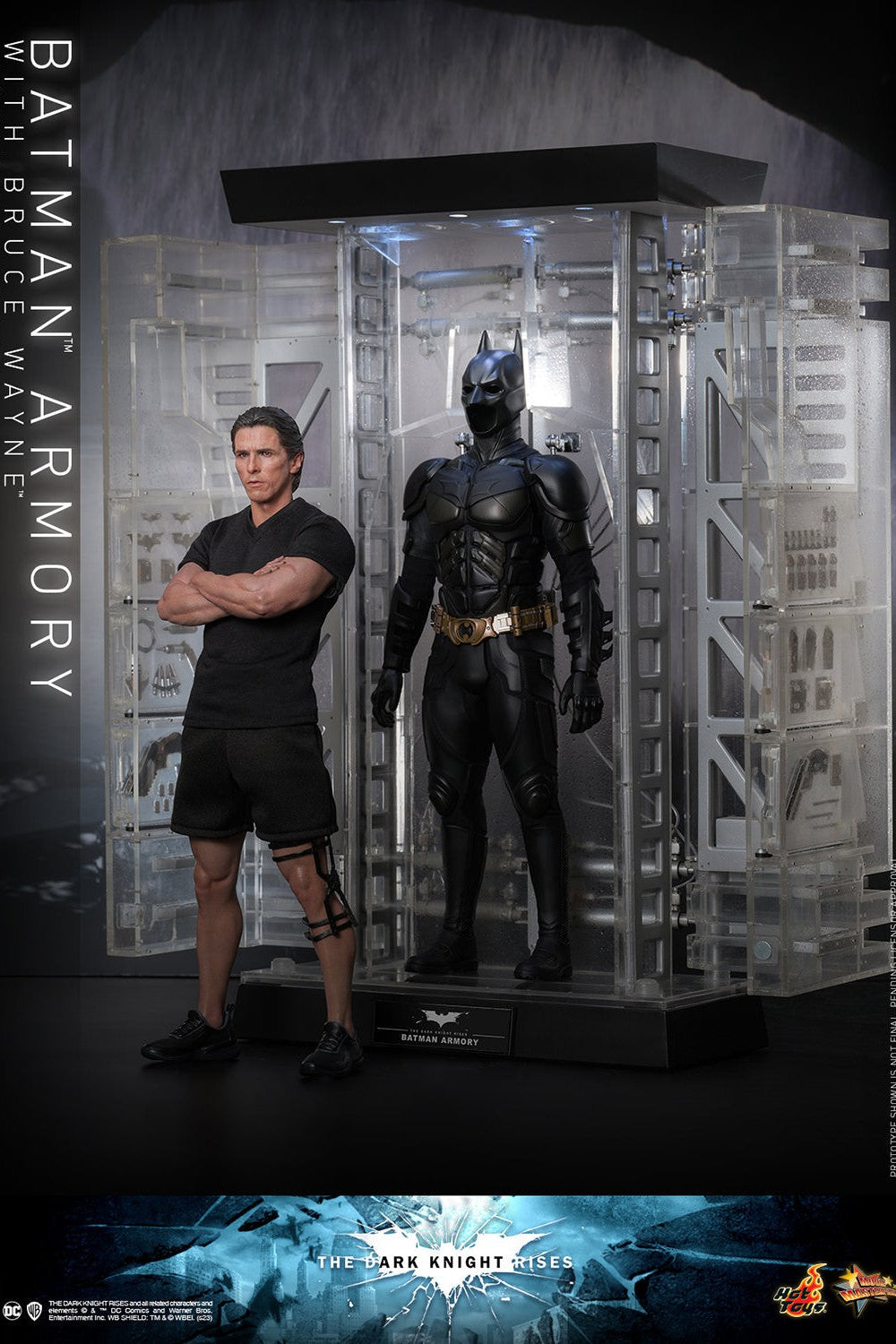 Bruce Wayne With Batman Armory: The Dark Knight Rises