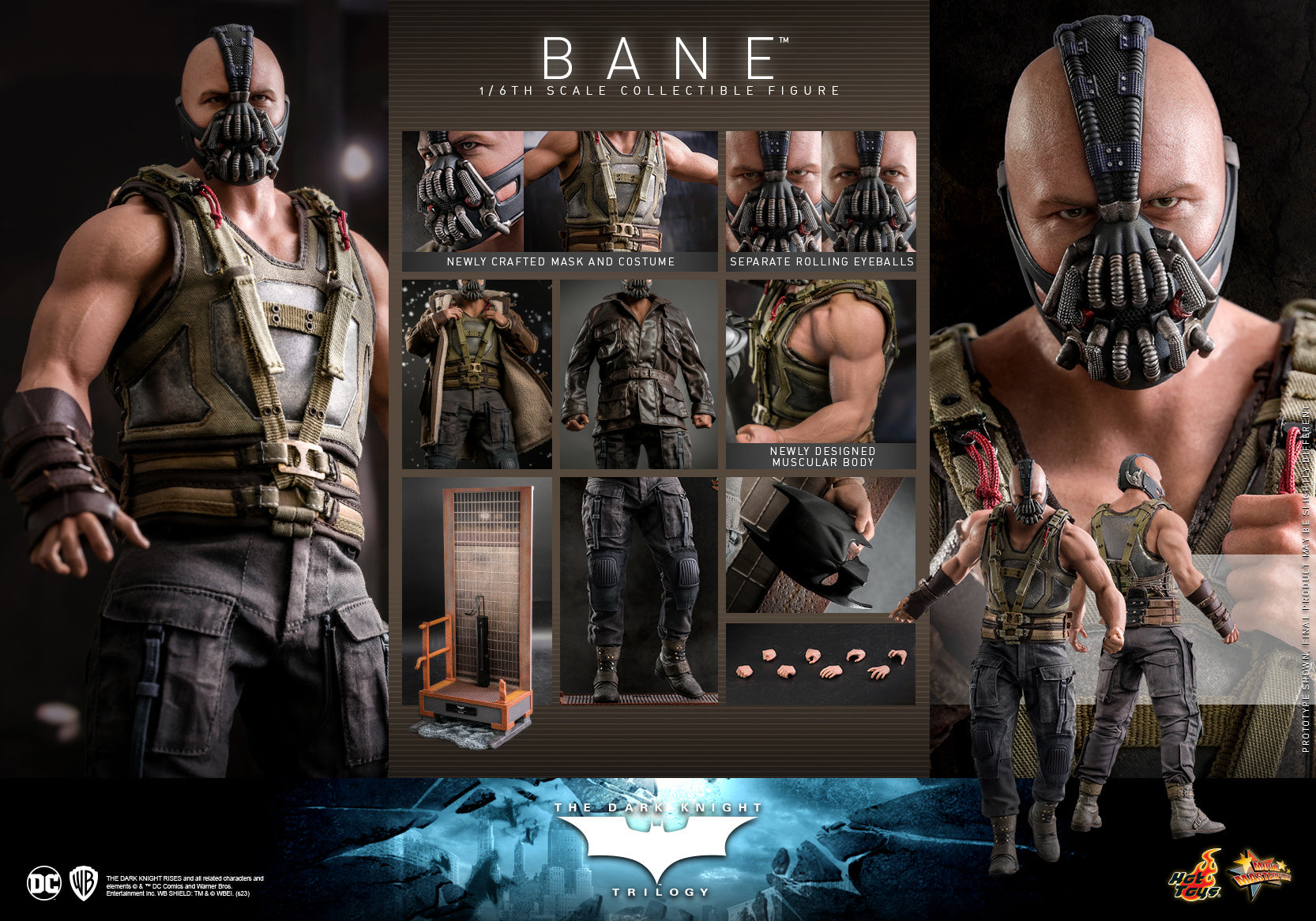 Bane: Batman: The Dark Knight Trilogy: MMS689: Hot Toys