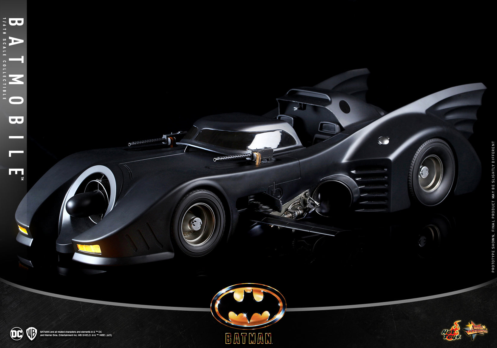 Batmobile: Batman 1989: MMS694: Hot Toys