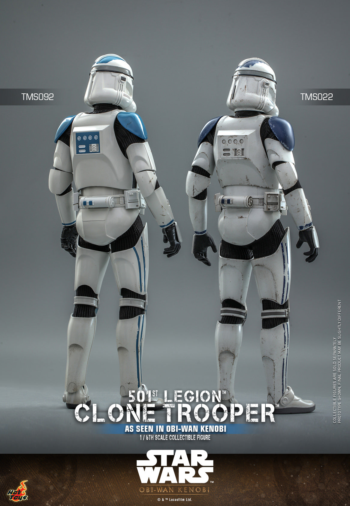 Clone Trooper: 501st Legion: Star Wars: Obi-Wan Kenobi: TMS92: Hot Toys