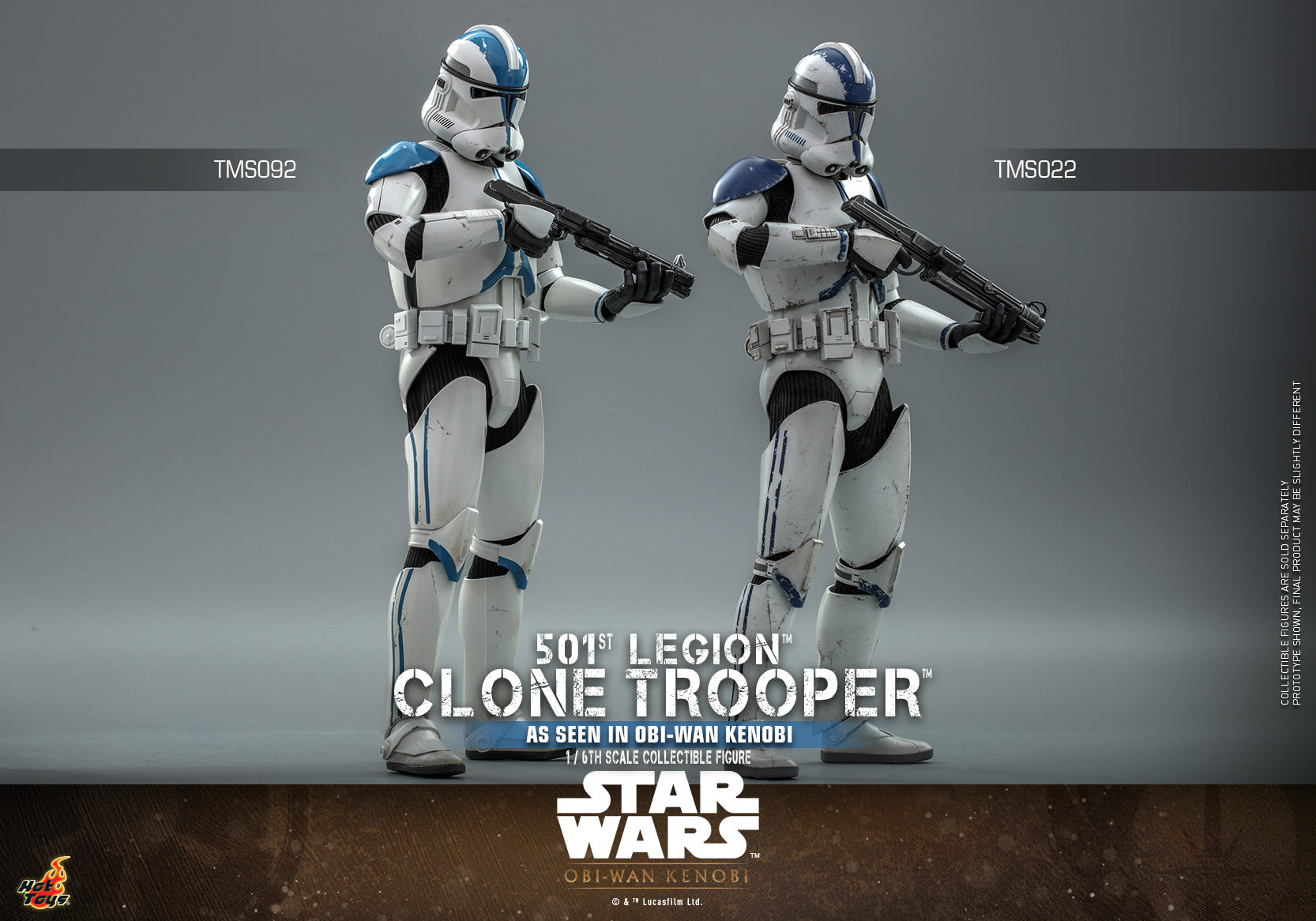 Clone Trooper: 501st Legion: Star Wars: Obi-Wan Kenobi: TMS92: Hot Toys